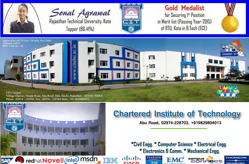CIT Abu Road enlightening the minds of the students over 8 years