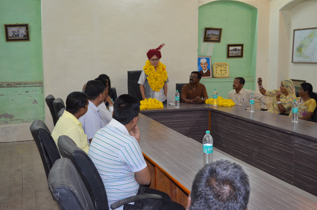 H. Guite SDM mount abu is now transferred to Ajmer CEO